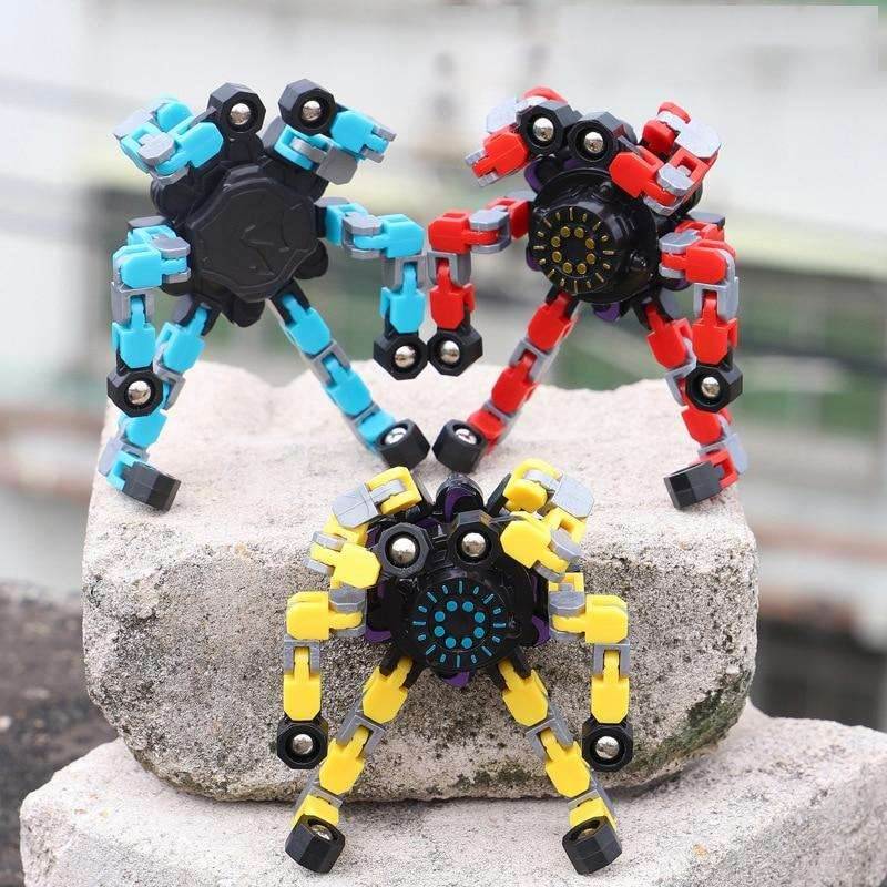 3 pcs New Deformed Fidget Spinner Chain Toys - BOOST TOYS
