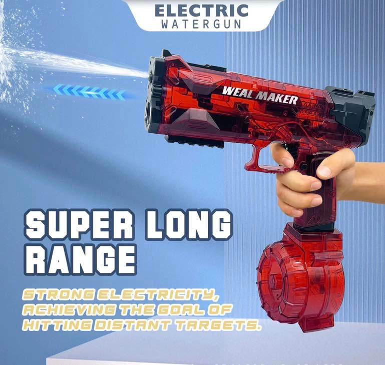 New Weal Maker Electric Burst Water Gun High Pressure - BOOST TOYS