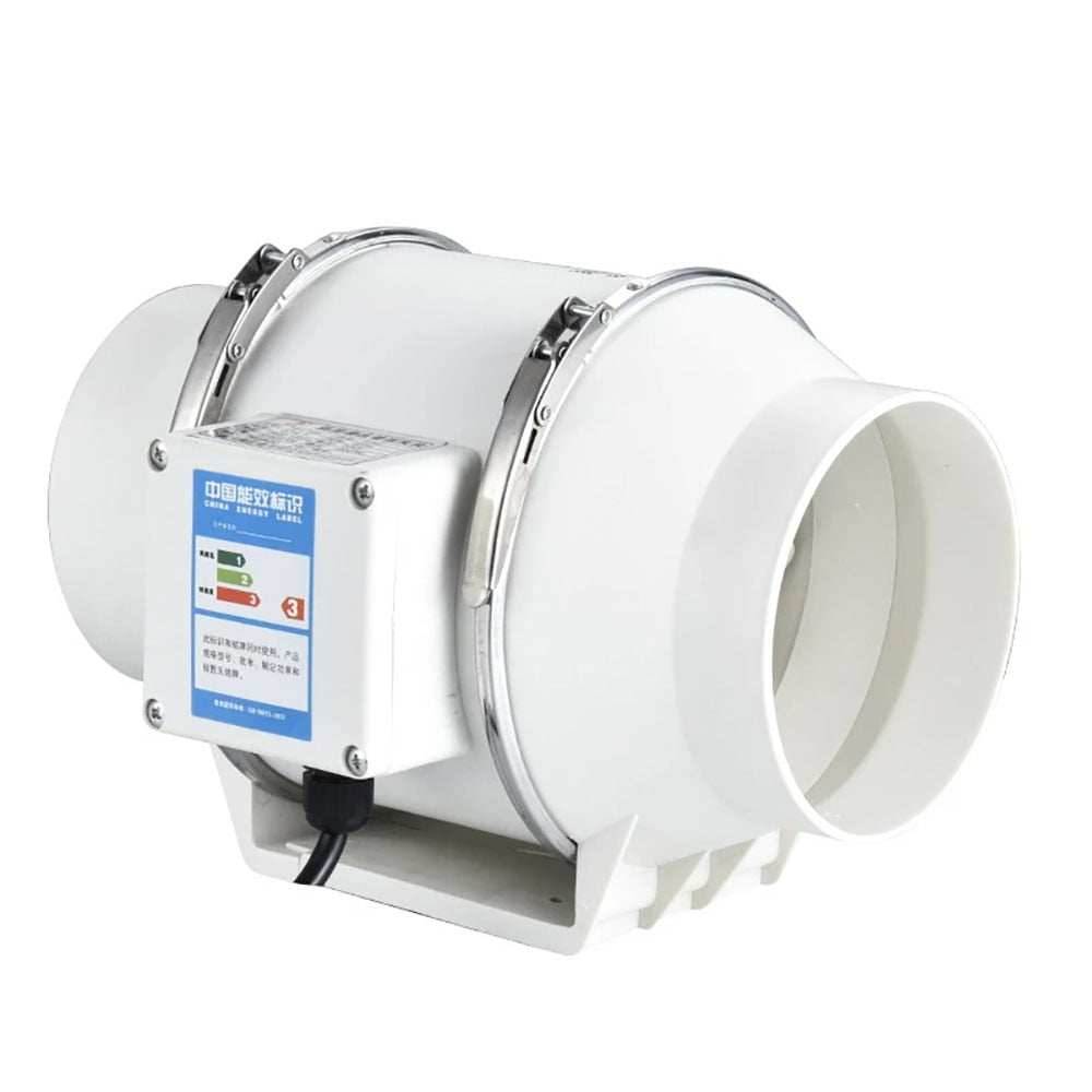 Exhaust Fans Home Silent Inline Pipe Duct Fan For Bathroom Extractor Ventilation Kitchen Toilet Wall Air Clean Ventilator 220V - BOOST TOYS