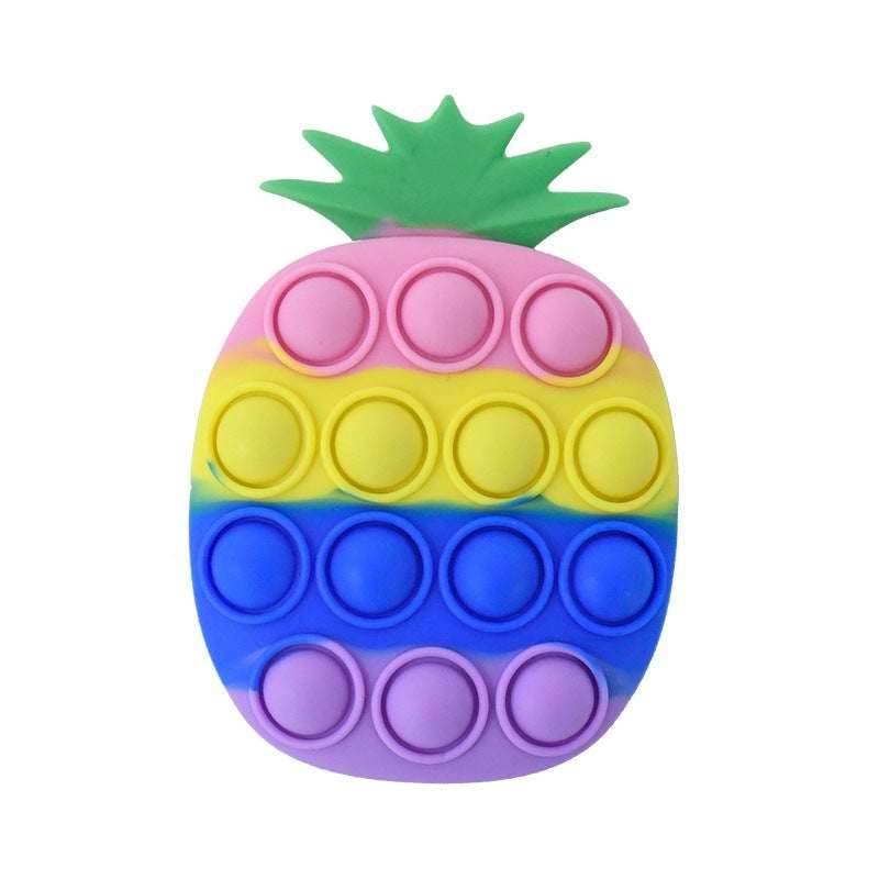 New 3D Unicorn Pineapple Carrot Duck Godzilla popit - BOOST TOYS