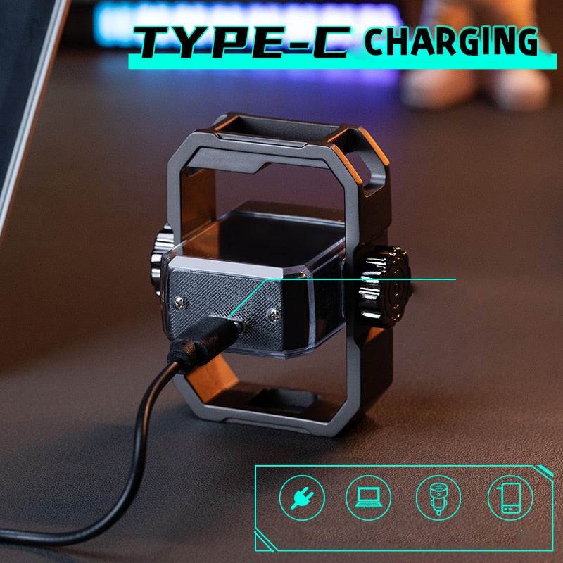 Electric Dual Arc Lighter USB Rechargable Windproof Flameless - BOOST TOYS