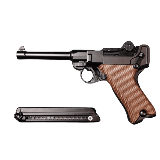 Luger P08 Shell Ejecting Laser Toy Gun