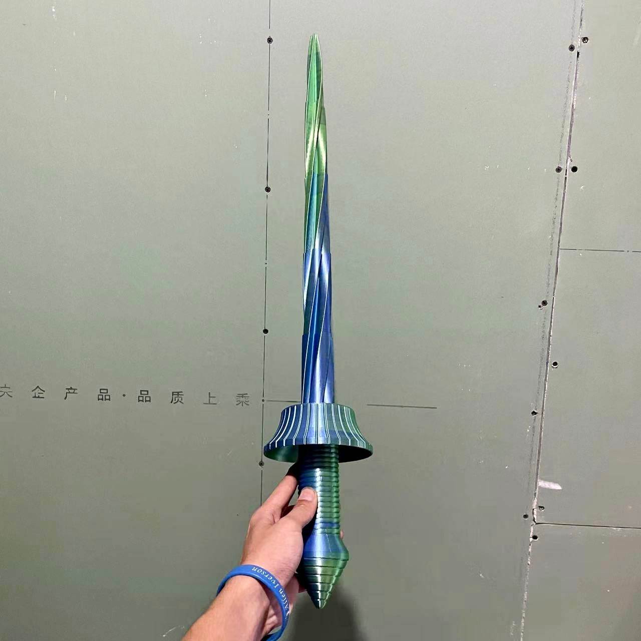3D Printed Retractable Sword - BOOST TOYS