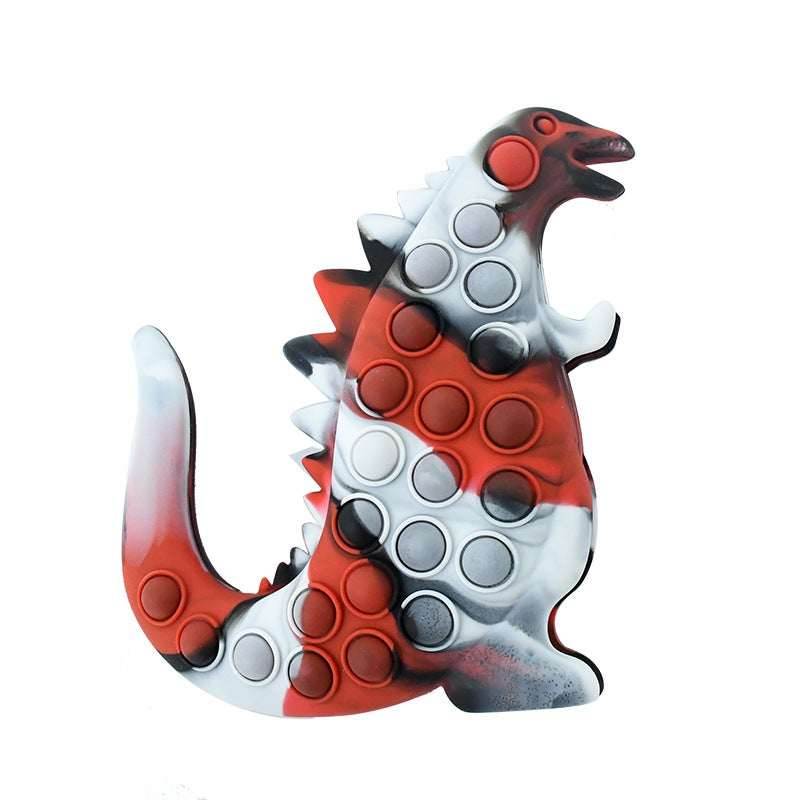 New 3D Unicorn Pineapple Carrot Duck Godzilla popit - BOOST TOYS