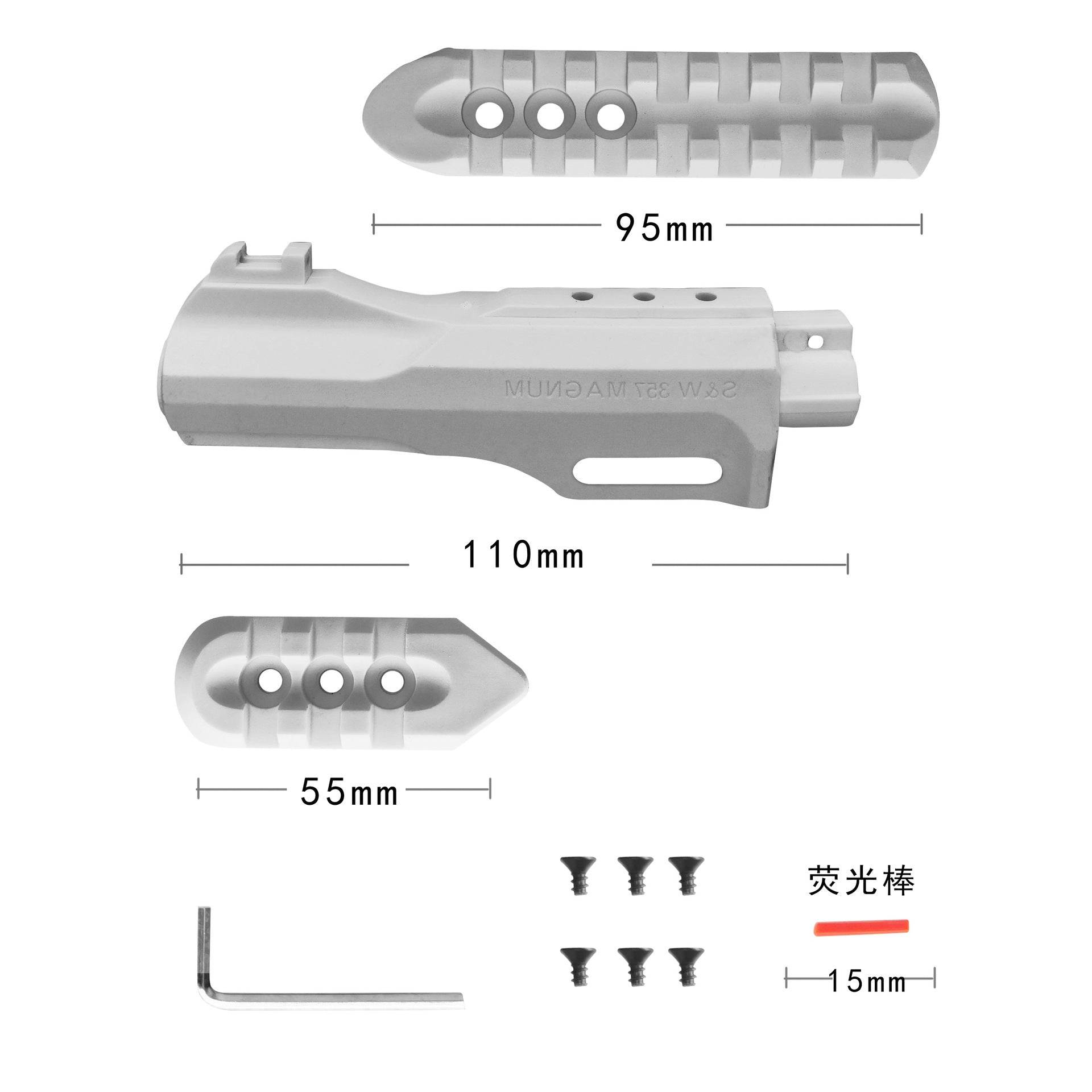 New Revolver ZP5 357 Soft bullet Launcher - BOOST TOYS