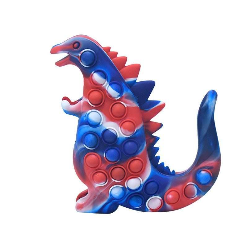 New 3D Unicorn Pineapple Carrot Duck Godzilla popit - BOOST TOYS