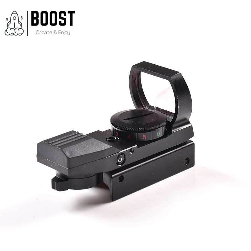 1X22X33 Aluminum Red Green Dot Gun Sight Scope Reflex Sight with 20mm Rail - BOOST TOYS