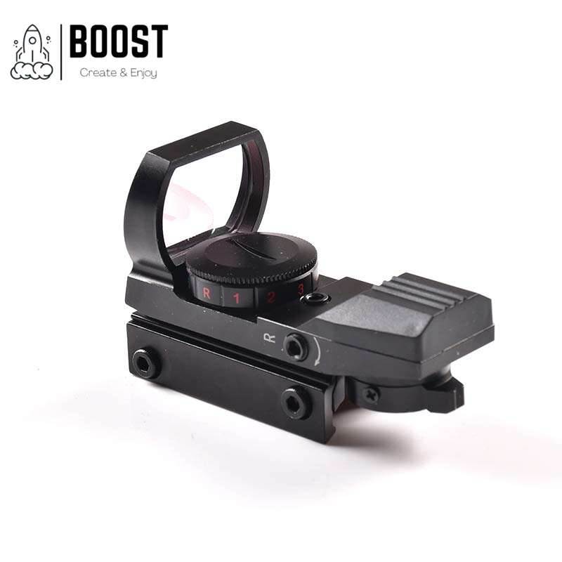 1X22X33 Aluminum Red Green Dot Gun Sight Scope Reflex Sight with 20mm Rail - BOOST TOYS