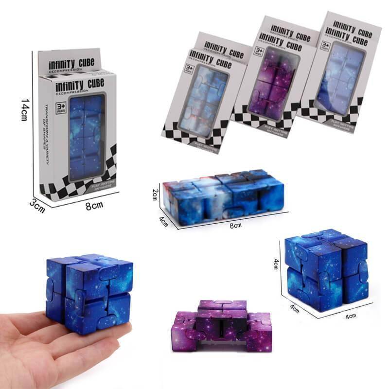 2/3/4/6pcs Infinity Cube Galaxy - BOOST TOYS
